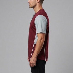 Maillot de baseball de qualité supérieure Tissu doux Finition lisse Idéal pour les sports d'équipe et les activités de plein air - Product Image 6