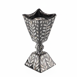 Brûleur à Bakhoor personnalisable fait main en résine et os incrusté, style arabe, pour Ramadan et l'Aïd, tendance, de luxe, porte-encens Mabkhara - Product Image 4
