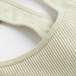 Custom Design Simple Breathable <b>Plus</b> <b>Size</b> Women's Gym Fitness Sports <b>Bra</b> with Push up Front <b>Strapless</b> High Quality 100% Cotton - Product Image 2