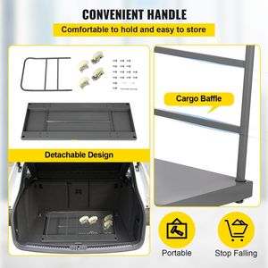 Autocarro a mano con piattaforma da 2000 libbre da 47 \ "X 24 \" X 32 \ "per attrezzature per carico e stoccaggio - Product Image 6