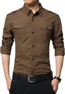 Chemise habillée homme automne à manches longues en satin doux, motif imprimé de qualité supérieure, respirante, décontractée et formelle, avec logo personnalisé - Product Image 3