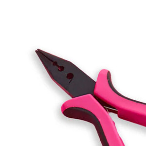 Pince ergonomique pour extensions de cheveux naturels, application, retrait et ajustement des perles – Outil de coiffure professionnel pour salon - Product Image 5