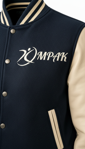 Custom Winter Fashion Varsity <b>Jackets</b> Hooded Eco-Friendly Embroidery Patches Front Logo Wholesale - Product Image 2