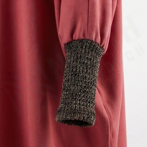 ชุดเดรสผู้หญิงแบบใหม่ สไตล์มุสลิม อบายะ อิสลาม คอตั้ง แขนยาว ทรงสวิงใหญ่ กระโปรงยาวแบบคาฟตัน แฟชั่น - Product Image 5