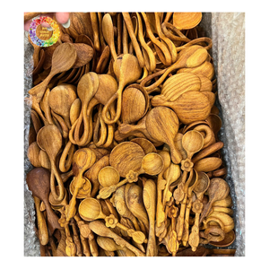 Natural <b>Wooden</b> <b>Spoon</b> Material Giveaways Eco-Friendly Crafted <b>Spoon</b> <b>Set</b>, <b>Wooden</b> <b>Spoons</b> for Cooking Teak <b>Wooden</b> Utensils - Product Image 5