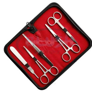 Medical Student Surgical Training <b>Kit</b> Surgical <b>Suture</b> Instrument <b>Kit</b> Steel Manual By Blush Surgical - Product Image 4