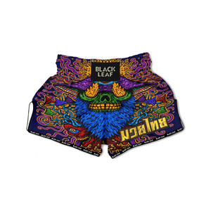 Custom Boxing Muay Thai Shorts Lightweight <b>Athletic</b> Fight Shorts with Full Sublimation OEM Factory Wholesale - Product Image 2