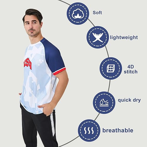 Quick Dry Football Jersey Personalized Soccer Jerseys for Men & Women, USA Football Sports Shirts Gift Football Shirt Sportswear - Product Image 3