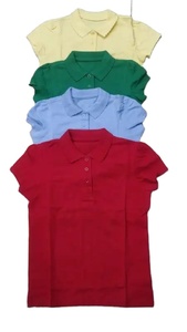 Filles Polo Coton Personnaliser Étiquette En Gros Bangladesh - Product Image 3
