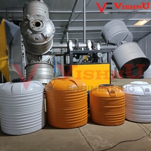 Máquina de Rotomoldeo Biaxial de Dos Brazos a Gas para la Producción de Tanques de Plástico Grandes - Product Image 4