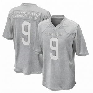 Ropa Deportiva, Jersey de Fútbol Americano Personalizado, Sublimado, Poliéster, Manga Corta, Talla Grande, Duradero, Transpirable, Unisex, 220g, con Nombre - Product Image 1