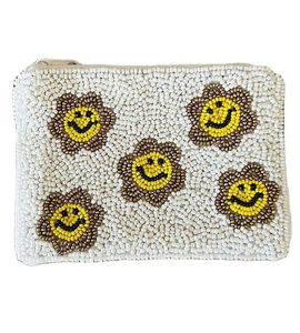 Vintage <b>Easter</b> Collection Handmade Beaded Coin Purses Some Bunny Loves You Festive <b>Gift</b> Pouches Artisanal Holiday Party Favors - Product Image 1