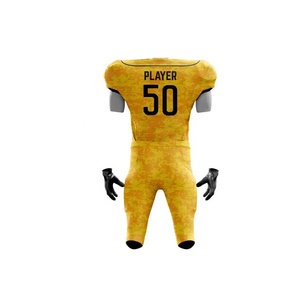 Top Selling Adult Size American Football Uniform <b>Sets</b> 100% Polyester Lightweight Moisture-Wicking Breathable Hot Selling Latest - Product Image 5