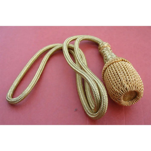 พู่ห้อยดาบทองคำหรือเงิน แบบใหม่ คุณภาพเยี่ยม  รับสั่งทำพู่ดาบตามแบบ - Product Image 1