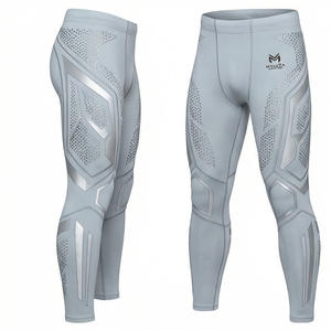 Ensemble de vêtements de sport unisexe à coupe ajustée, compression, pour la course à pied et l'entraînement, séchage rapide et respirant, MALUZA INDUSTRIES, survêtement - Product Image 4