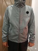 Blouson coupe-vent décontracté pour homme, entièrement personnalisable, avec lettres sur le devant, à capuche, pour l'hiver, 100% polyester, fermeture éclair réversible, vente en gros