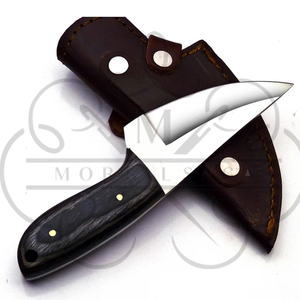 มีดคาวบอยสแตนเลสสตีลทำมือ ทนทาน พร้อมปลอกหนัง - Product Image 2