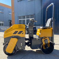 Livraison gratuite EPA Euro 5 1,2 tonne 1200KG 1000KG Mini rouleau compresseur routier Mini rouleau compresseur avec moteur Honda