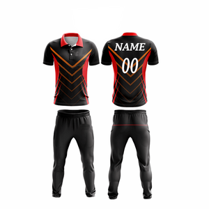 Best Design Professional Men Wholesale Custom Sports Cricket Uniforms Customized Printed Logo Cricket Uniform - Product Image 5