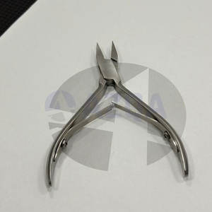 Pince à cuticules de précision à pointe fine en acier inoxydable, outil de coupe des ongles pour manucure et pédicure - Product Image 6