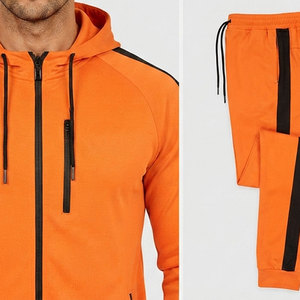 Comfortable Fit Men's Fitness Hoodie Regular Length Lining Design Best Selling Tracksuit Low Price Custom Vibrant Color Men <b>Set</b> - Product Image 6