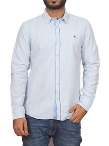 Chemise décontractée pour homme à col en V et boutons, en popeline 100% polyester, motif floral tribal polynésien de haute qualité - Product Image 6