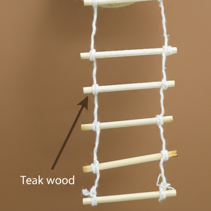 Nichoir pour oiseaux en coquille de noix de coco fait à la main, à suspendre au mur, rond, décoration de maison DIY, marque KOTTRAVAI, du Tamil Nadu - Product Image 4