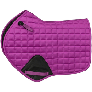 Soft breathable English saddle <b>pad</b> constructed with durable quilted layers ensuring <b>cooling</b> airflow consistent saddle <b>pad</b> - Product Image 1