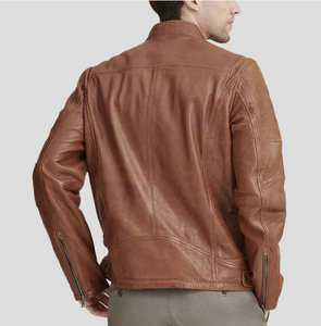 Fabricant professionnel, veste en cuir rouge Avirex de haute qualité pour hommes, différentes couleurs disponibles, tailles personnalisées, meilleure vente, rouge hiver - Product Image 4