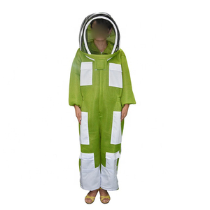 Traje de apicultura ventilado hecho en Pakistán para una experiencia cómoda de apicultura, malla de 3 capas de alta calidad - Product Image 2