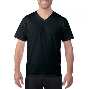 Fabricantes de Camisetas OEM, Camisetas Personalizadas de Manga Corta con Logotipo Frontal 100% Algodón para Hombre, Cuello Redondo, Casuales, Transpirables, de Secado Rápido, para Fitness - Product Image 1