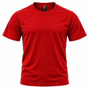 Camiseta de Algodón Lisa Personalizada OEM para Hombre, Cuello Redondo, Manga Corta, Deportiva, para Gimnasio - Product Image 1