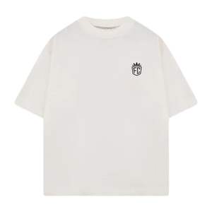 T-shirt en coton à manches courtes oversize unisexe pour homme, design minimaliste sur le devant, vêtements streetwear décontractés, fabrication OEM en gros - Product Image 1