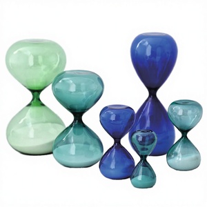 Jarrón de Mesa Iluminado de Vidrio Borosilicato Hecho a Mano, Estilo Bohemio, con Hojas Coloridas, Colores Personalizados, Decoración para el Hogar u Oficina, Regalo de Cumpleaños, Diwali - Product Image 1