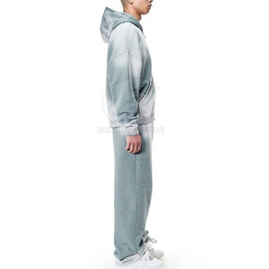 Conjunto Deportivo de Dos Piezas para Hombre, Estilo Casual, Tejido Suave, Cómodo, Transpirable, con Efecto Desgastado por el Sol - Product Image 5