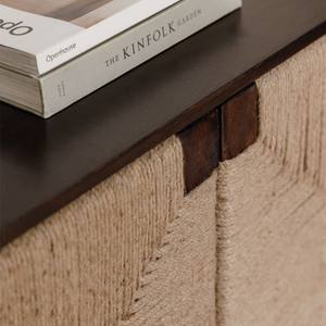 Buffet Vandana Grand Maxima 160x40 cm en bois de manguier et jute Evans - Product Image 2