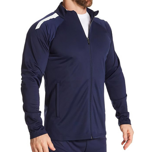 Chaqueta de Hombre Personalizada con Logotipo para Otoño e Invierno, Chaqueta Deportiva Casual de Alta Calidad, Cálida, de Secado Rápido, Cortavientos, con Diseño de Empalmes - Product Image 3