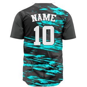 Camiseta de Béisbol Personalizada al por Mayor, Camisetas de Béisbol con Botones, Ropa de Softbol, Camiseta de Béisbol Personalizada - Product Image 6