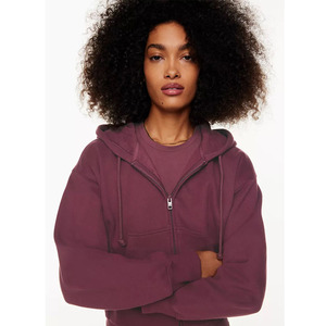Sudaderas de Mujer de Alta Calidad, Ajustadas, Diseño Personalizado, Logotipo Frontal, 100% Algodón Ecológico, Ropa Urbana de Invierno - Product Image 3