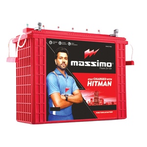 Bas prix de marché 12V 260AH capacité batterie Mittal de l'exportateur indien Application de stockage d'onduleur conception tubulaire haute - Product Image 1