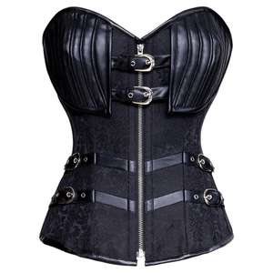Corsets Vintage pour Femmes, Sexy, Sculptants, Respirants, Modernes, en Brocart, pour Grandes Tailles - Product Image 4