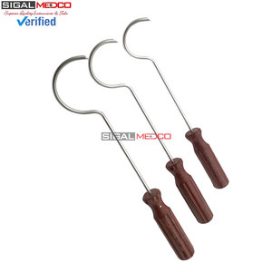 Kit d'instruments orthopédiques vétérinaires : Guide-fils manuel pour chirurgie traumatique, certifié CE, en acier inoxydable allemand, grande taille - Product Image 2