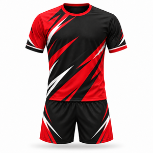Youth Soccer Uniform Features Comfortable Fabric Easy Movement And Durable Construction For <b>Young</b> Players And <b>Team</b> Activities - Product Image 1