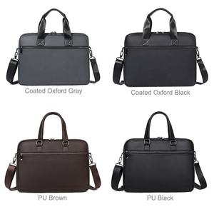 Sac pour ordinateur portable antichoc, grande capacité, sacoche pour ordinateur, sac à bandoulière imperméable, sac messager, étui avec logo personnalisé - Product Image 5