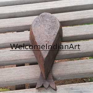 Organisateur de bijoux uniques en bois sculpté à la main en bois de poisson - Product Image 3