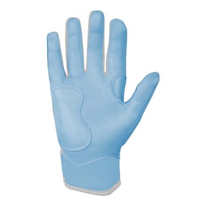 Guantes de Bateo ELIXE SPORTS de Cuero Azul Claro, Acolchados, con Cierre de Velcro, Duraderos, Ligeros, Unisex para Adultos, para Entrenamiento, Mano Derecha/Izquierda - Product Image 4