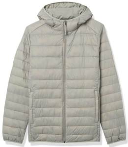 Veste matelassée pour homme, style nouveau, coupe-vent, couleur marron, avec capuche, manches longues, décontractée, pour tous les jours, pour l'extérieur. - Product Image 5