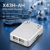 Récepteur GPS RTK haute précision, module GNSS RTK multifréquence, indice de protection IP54, température de fonctionnement de -45 à 75°C, communication réseau