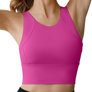 Sujetador deportivo transpirable de material suave para mujer, logotipo personalizado, servicio OEM, diseño de la mejor calidad, mejor fabricación, sujetador deportivo para mujer - Product Image 3