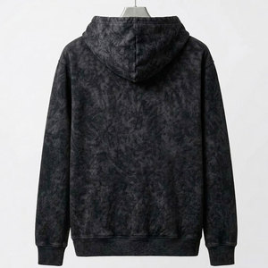 Sweat-shirts à capuche oversize pour hommes, effet délavé, haute qualité, style streetwear - Product Image 2